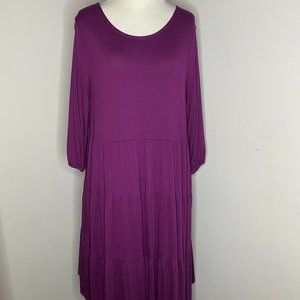 NWT Agnes & Dora Purple Krafft Dress